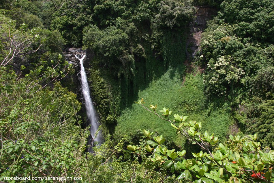 hana waterfall