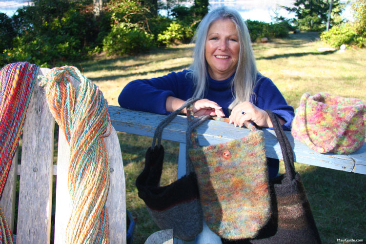 Wandering Wool Wagon: Renee LeClaire-Wortman - Maui Artitsts