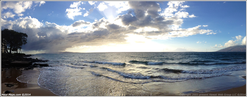 sunset at beach