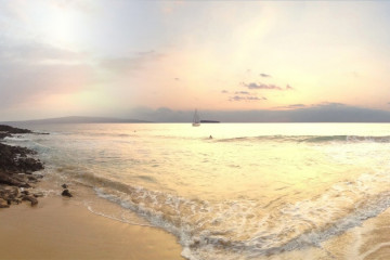 Little Beach sunset