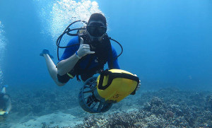 scuba diving with maui mike