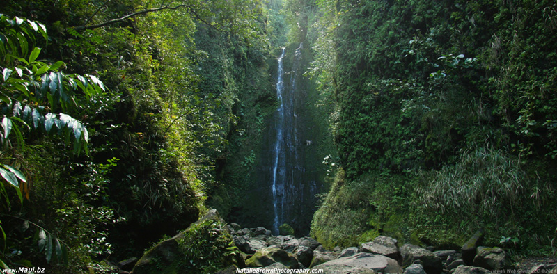 hidden waterfall