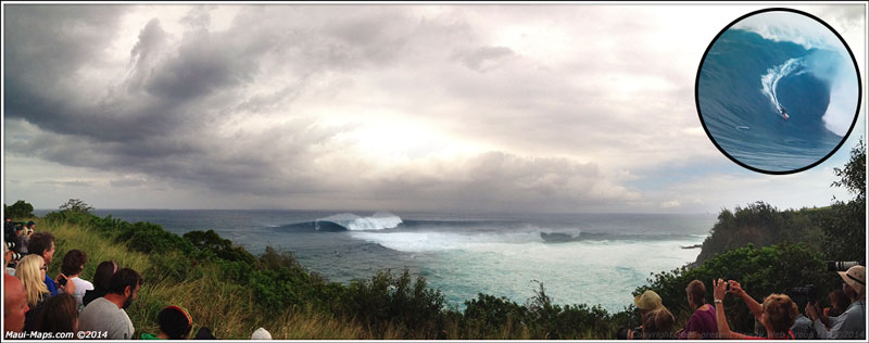 Jaws Peahi waves