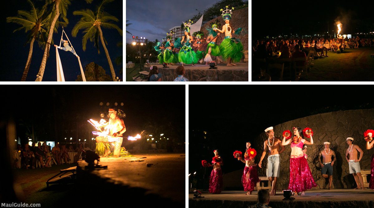 Maui luau show