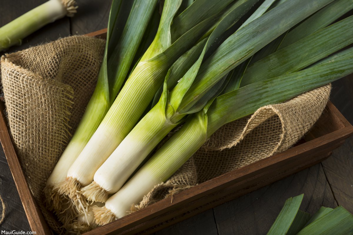 Maui leeks