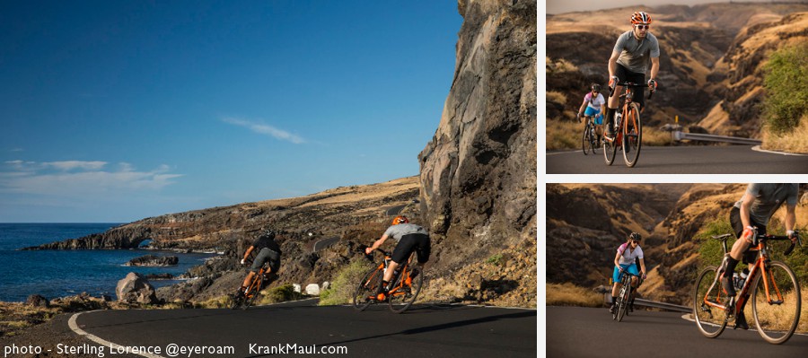 Maui road biking