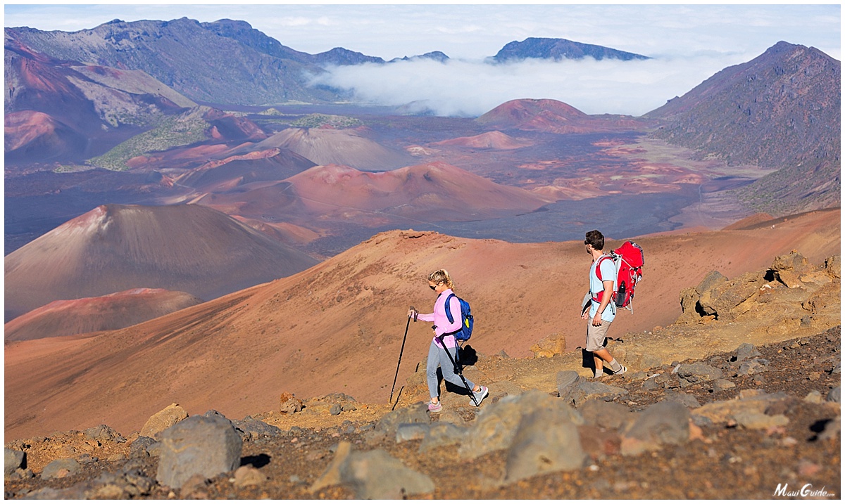 haleakala crater hiking