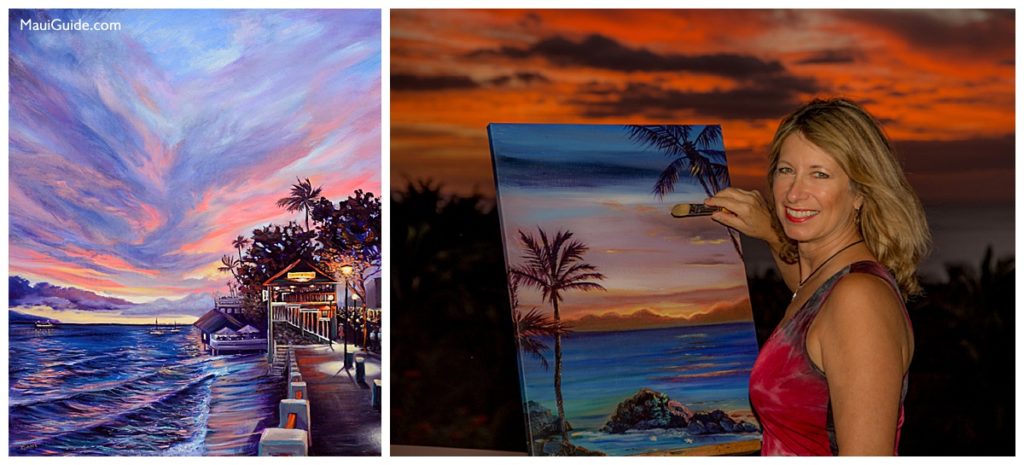 Diane Appler Sunset Painting