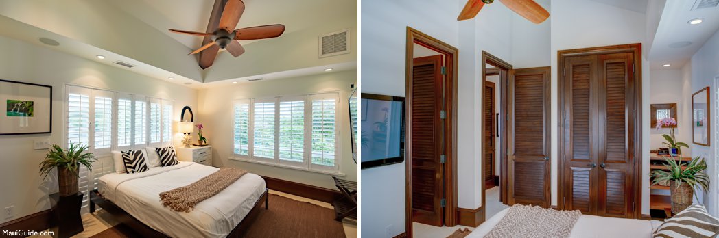 Kihei penthouse bedrooms