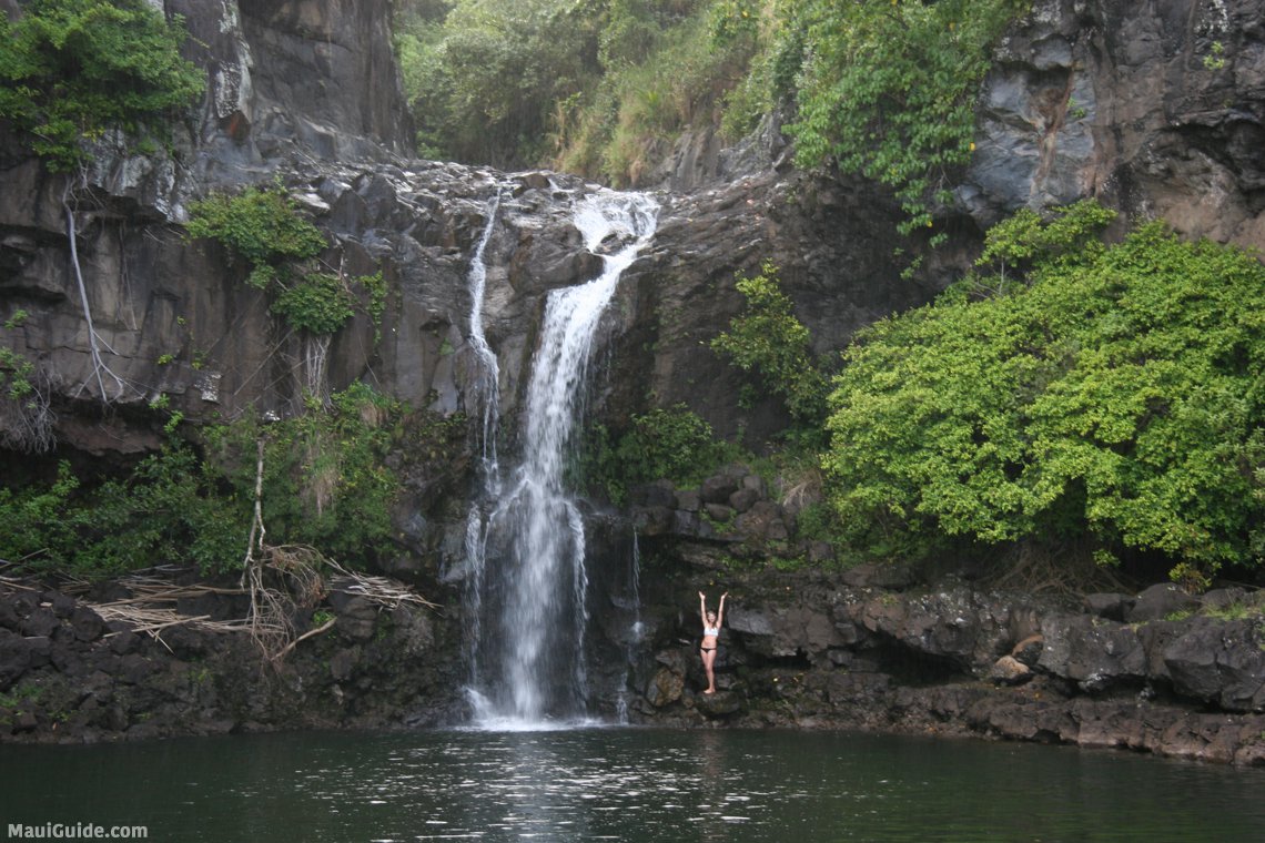 Oheo Gulch waterfalls