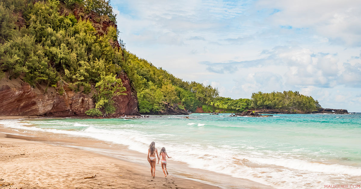 Koki Beach Map Information Video Road To Hana Maui Hawaii