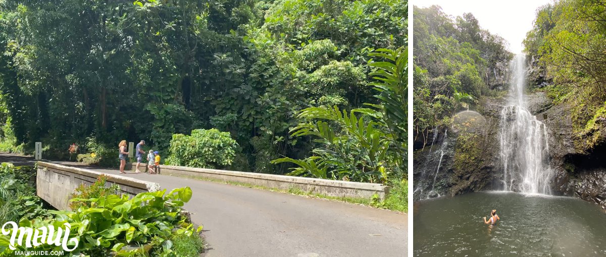 Road to Hana bridge