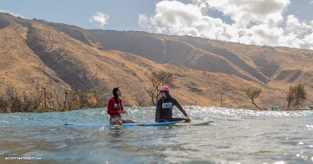 best Maui beginner surf spot