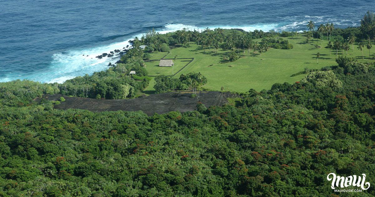 Kahanu Garden Heiau