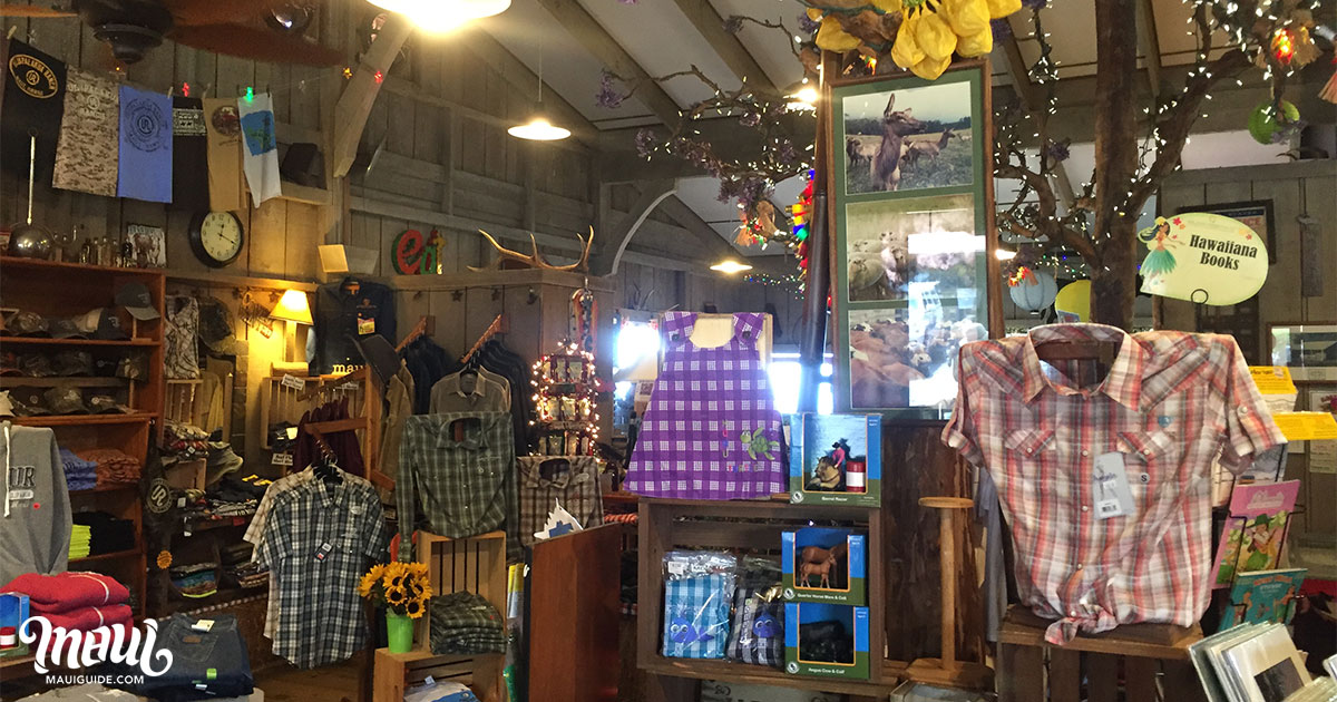 Ulupalakua Ranch Store Inside