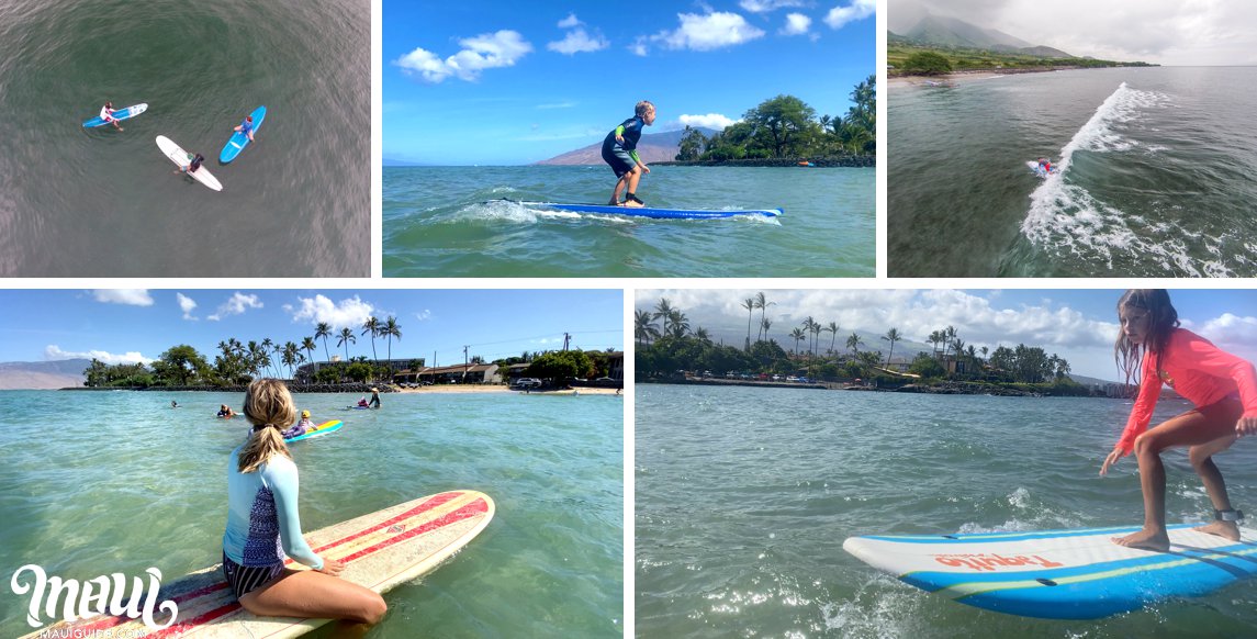 Maui surf lessons