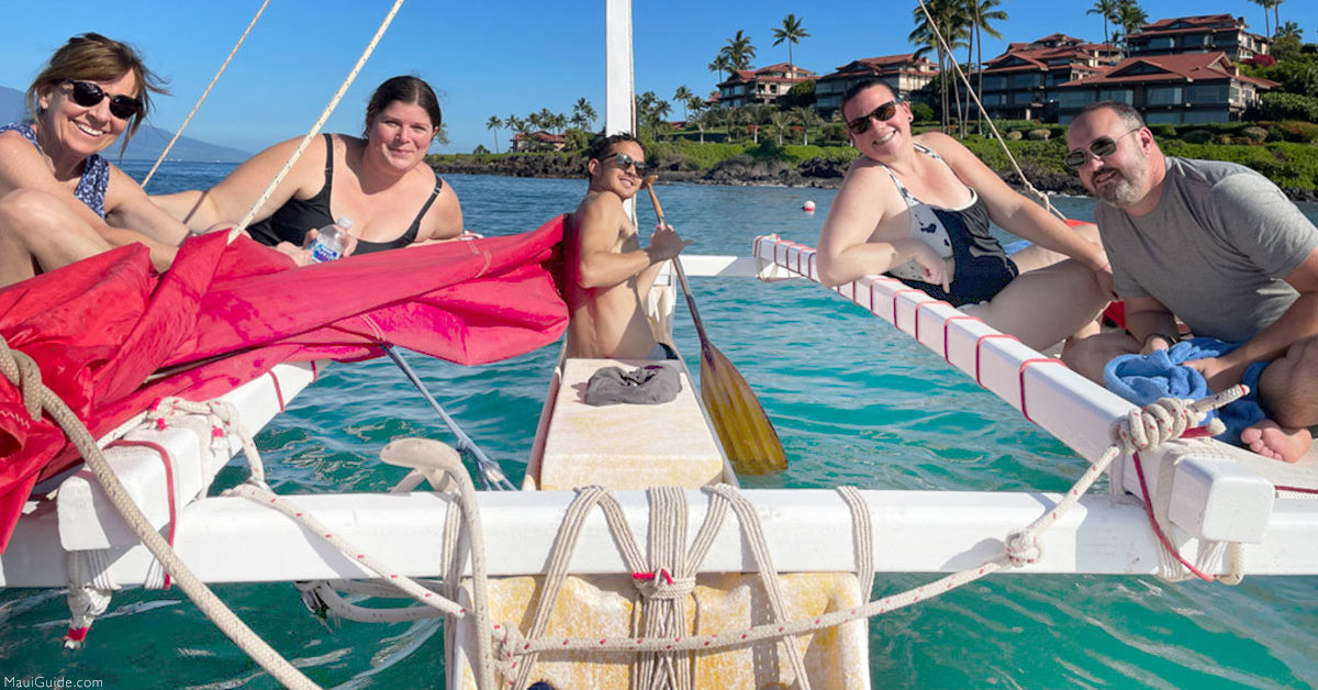 Hawaiian outrigger tours