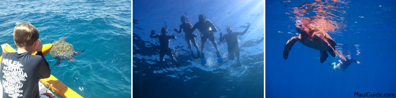 snorkeling canoe Maui