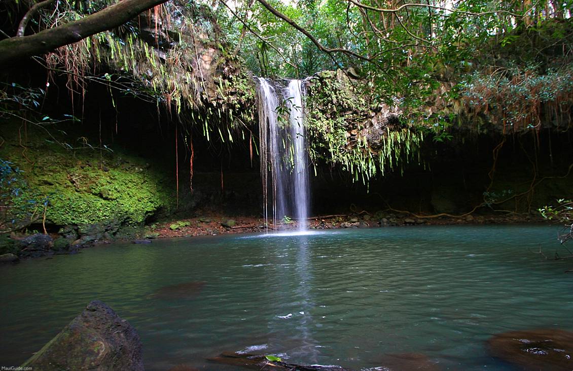 Twin Falls Maui Caveman Waterfall