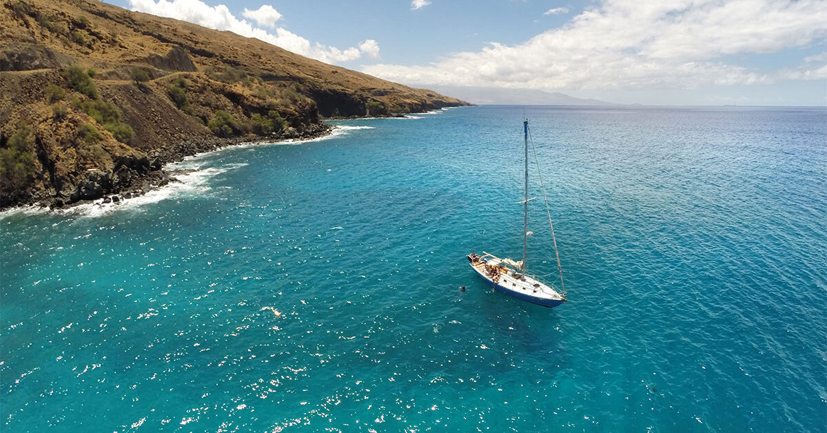 Maui Sailing Tours Aerial View