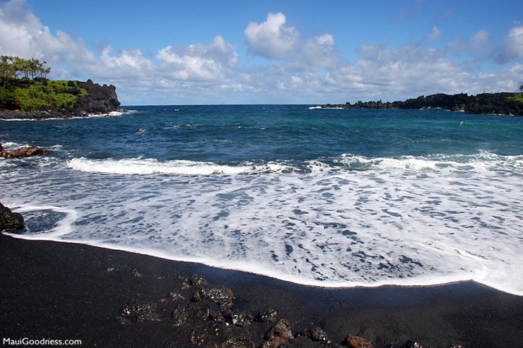 Black Sand Beach Maui