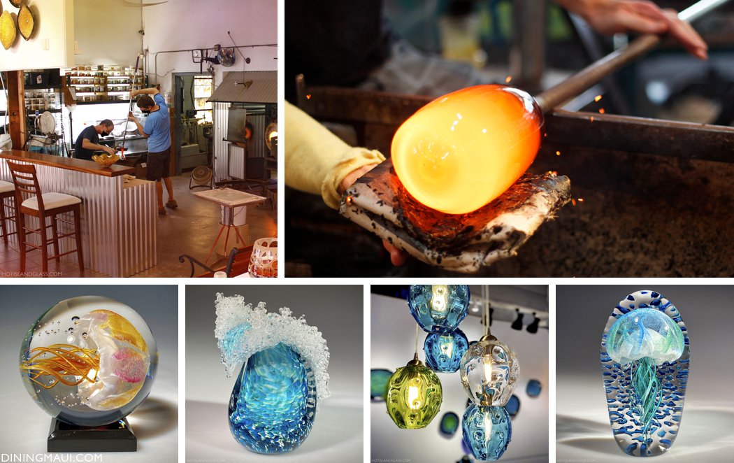 Hot Island Glass in Makawao
