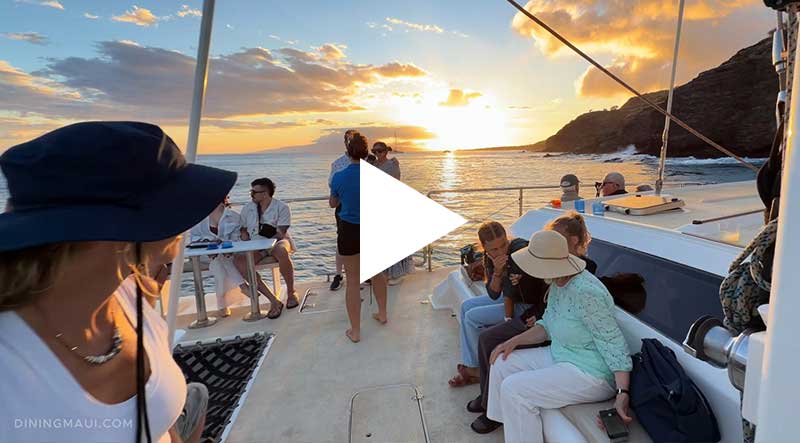 Trilogy Maui sunset sail