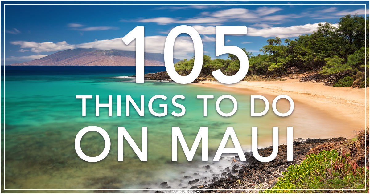 Maui bucket list activity ideas